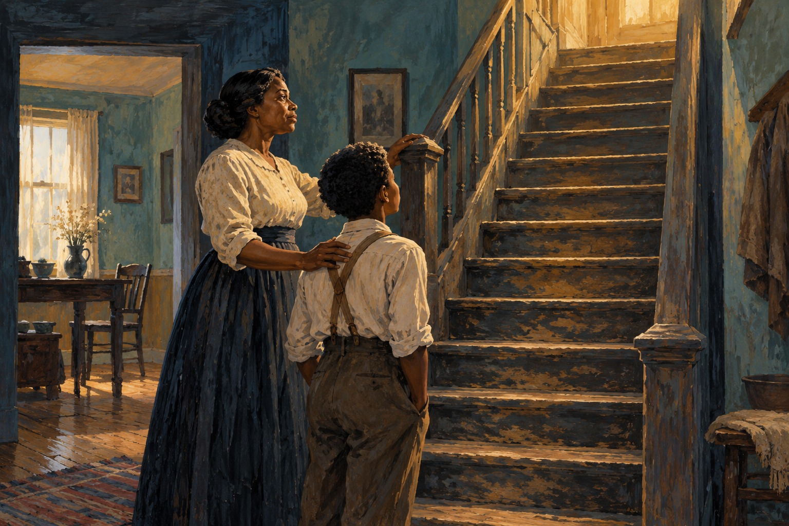 Interpretive illustration for Mother to Son