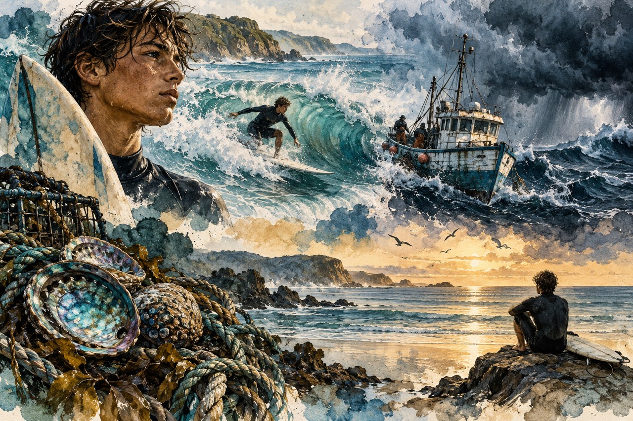 Coastal visual prompt for Past the Shallows